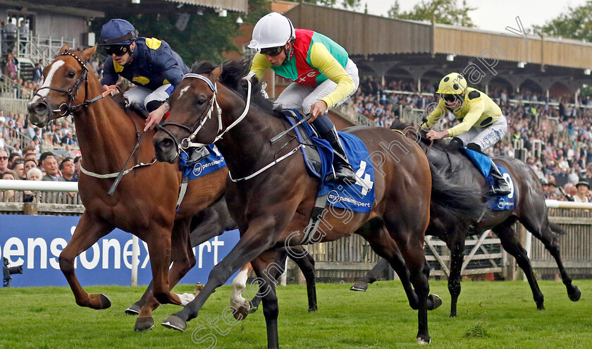 Mill-Stream-0002 
 MILL STREAM (William Buick) beats SWINGALONG (left) in The My Pension Expert July Cup
Newmarket 13 Jul 2024 - Pic Steven Cargill / Racingfotos.com