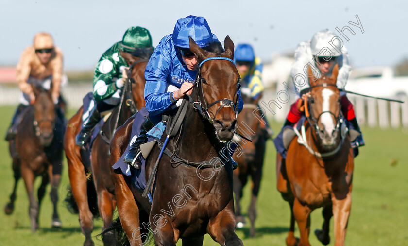 Bridestones-0002 
 BRIDESTONES (William Buick) wins The British Stallion Studs EBF Fillies Novice Stakes Div1
Yarmouth 18 Oct 2022 - Pic Steven Cargill / Racingfotos.com