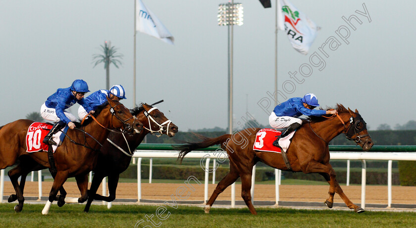 Blair-House-0005 
 BLAIR HOUSE (James Doyle) beats BENBATL (left) in The Jebel Hatta Meydan Dubai 10 Mar 2018 - Pic Steven Cargill / Racingfotos.com