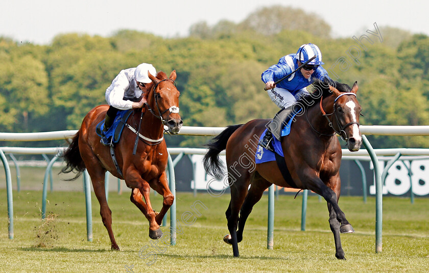 Ibraz-0001 
 IBRAZ (Jim Crowley) beats INFRASTRUCTURE (left) in The Champions League Final Betting At 188bet Novice Median Auction Stakes Nottingham 22 May 2018 - Pic Steven Cargill / Racingfotos.com