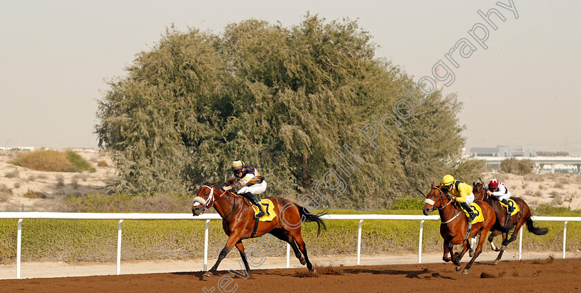 Shamaal-Nibras-0003 
 SHAMAAL NIBRAS (Pat Dobbs) wins The Jebel Ali Mile Jebel Ali 26 Jan 2018 - Pic Steven Cargill / Racingfotos.com