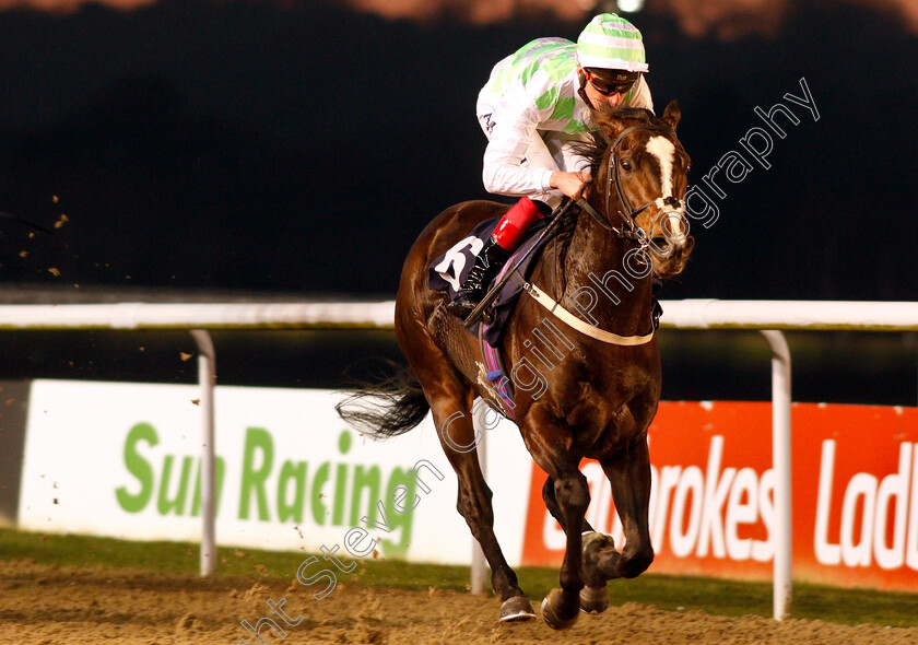 Martineo-0005 
 MARTINEO (Adam Kirby) wins The Like Sun Racing On Facebook Handicap
Wolverhampton 26 Feb 2019 - Pic Steven Cargill / Racingfotos.com