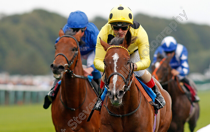 Triple-Time-0005 
 TRIPLE TIME (Andrea Atzeni) wins The Betfair Exchange Ascendant Stakes
Haydock 4 Sep 2021 - Pic Steven Cargill / Racingfotos.com