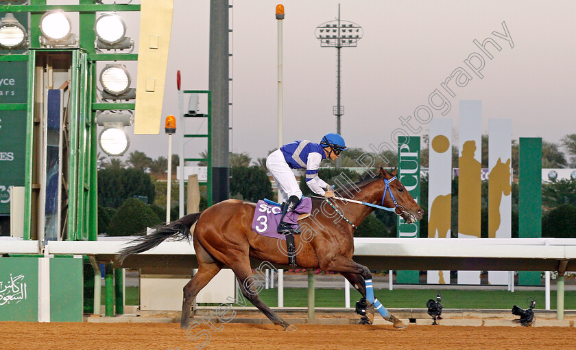 Paris-0006 
 PARIS (Mike Smith) wins The International Jockeys Challenge Handicap Round3
King Abdulaziz Racetrack, Riyadh, Saudi Arabia 28 feb 2020 - Pic Steven Cargill / Racingfotos.com