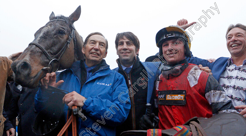 Potters-Corner-0013 
 POTTERS CORNER (Jack Tudor) with trainer Christian Williams after The Coral Welsh Grand National
Chepstow 27 Dec 2019 - Pic Steven Cargill / Racingfotos.com