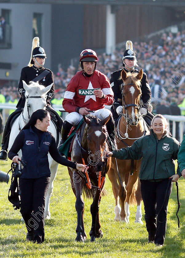 Tiger-Roll-0013 
 TIGER ROLL (Davy Russell) after The Randox Health Grand National 
Aintree 6 Apr 2019 - Pic Steven Cargill / Racingfotos.com