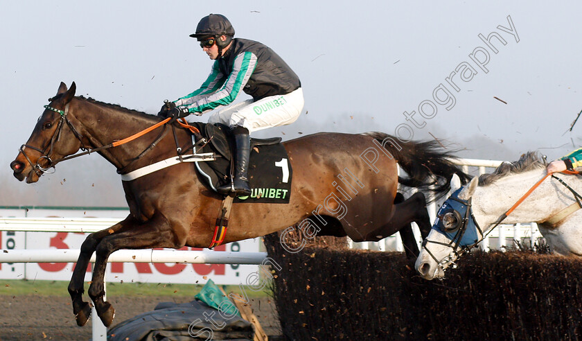 Altior-0002 
 ALTIOR (Nico De Boinville) wins The Unibet Desert Orchid Chase
Kempton 27 Dec 2018 - Pic Steven Cargill / Racingfotos.com