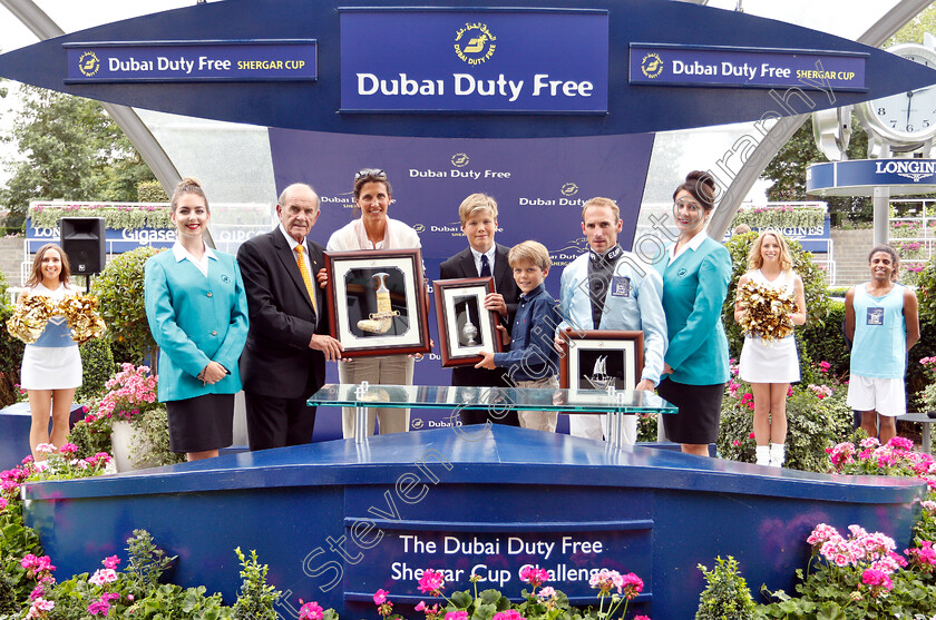 Genetics-0011 
 Presentation for The Dubai Duty Free Shergar Cup Challenge
Ascot 11 Aug 2018 - Pic Steven Cargill / Racingfotos.com