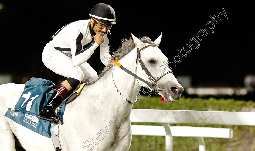 Asfan-Al-Khalediah-0001 
 ASFAN AL KHALEDIAH (Abdullah Alawfi) wins The Al Mneefah Cup
King Abdulaziz Racecourse, Kingdom of Saudi Arabia, 24 Feb 2023 - Pic Steven Cargill / Racingfotos.com