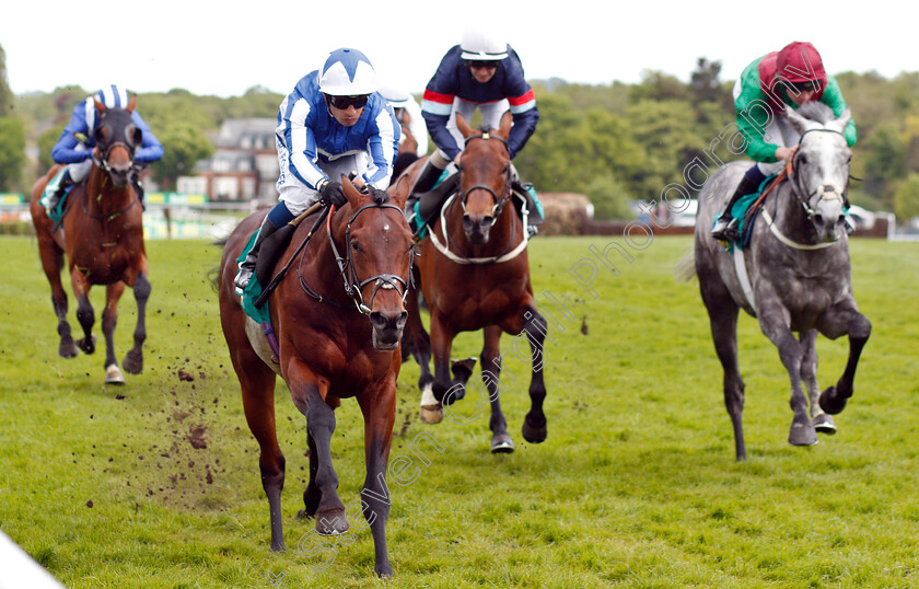 Bangkok-0004 
 BANGKOK (Silvestre De Sousa) wins The bet365 Classic Trial 
Sandown 26 Apr 2019 - Pic Steven Cargill / Racingfotos.com