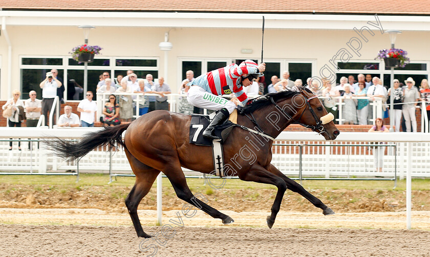 Red-Island-0005 
 RED ISLAND (Luke Morris) wins The Bet toteexacta At totesport.com Novice Auction Stakes 
Chelmsford 13 Jun 2018 - Pic Steven Cargill / Racingfotos.com