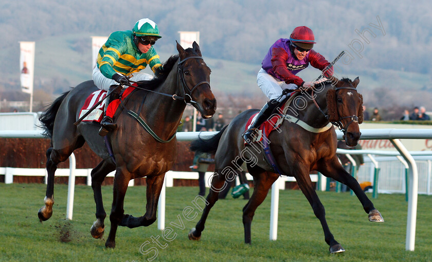 Fact-Of-The-Matter-0004 
 FACT OF THE MATTER (right, Gavin Sheehan) beats MY HOMETOWN (left) in The Glenfarclas Cross Country Handicap Chase
Cheltenham 14 Dec 2018 - Pic Steven Cargill / Racingfotos.com