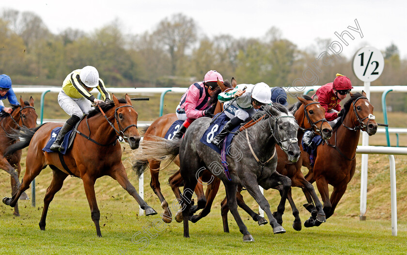 Sherbet-Lemon-0005 
 SHERBET LEMON (Paul Mulrennan) beats SAVE A FOREST (left) and OCEAN ROAD (right) in The Novibet Oaks Trial Fillies Stakes
Lingfield 8 May 2021 - Pic Steven Cargill / Racingfotos.com