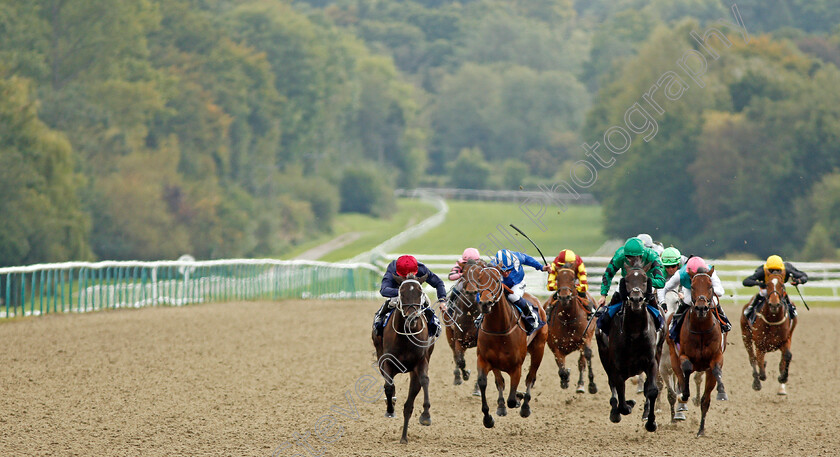 Reine-De-Vitesse-0001 
 REINE DE VITESSE (left, John Egan) wins The Starsports.bet Maiden Stakes
Lingfield 3 Oct 2019 - Pic Steven Cargill / Racingfotos.com