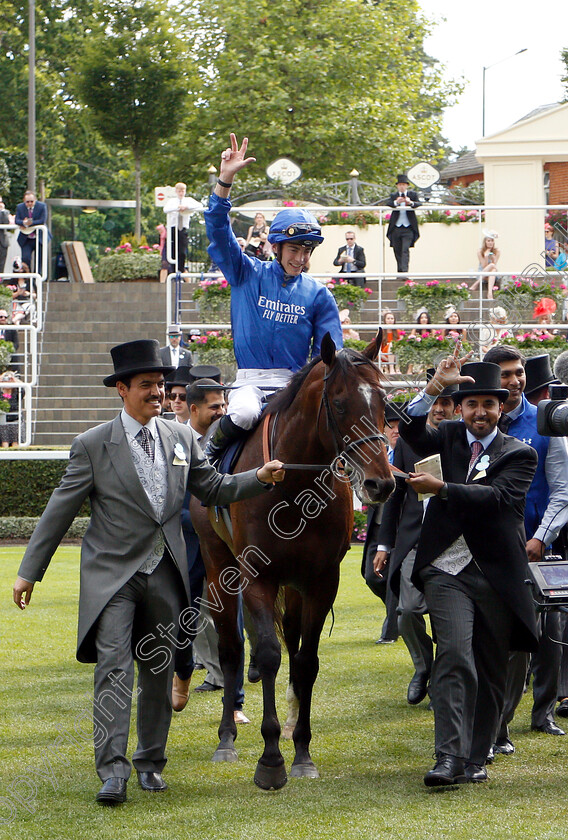 Blue-Point-0007 
 BLUE POINT (James Doyle) after The Diamond Jubilee Stakes
Royal Ascot 22 Jun 2019 - Pic Steven Cargill / Racingfotos.com