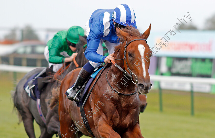 Gabr-0006 
 GABR (Jim Crowley) wins The British Stallion Studs EBF Novice Stakes Yarmouth 21 Sep 2017 - Pic Steven Cargill / Racingfotos.com