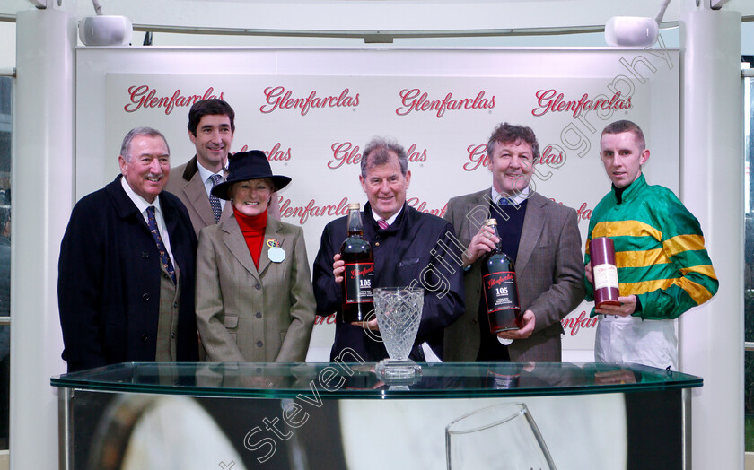 Josies-Orders-0010 
 Presentation to J P McManus, Enda Bolger and Mark Walsh for The Glenfarclas Cross Country Handicap Chase won by JOSIES ORDERS
Cheltenham 16 Nov 2018 - Pic Steven Cargill / Racingfotos.com