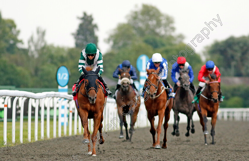 Aiming-High-0005 
 AIMING HIGH (Hayley Turner) wins The Try Unibet's Improved Bet Builder Fillies Handicap
Kempton 12 Jun 2024 - Pic Steven Cargill / Racingfotos.com