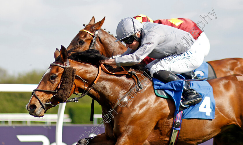 United-Force-0001 
 UNITED FORCE (Ryan Moore) wins The Staropramen Zero Alcohol Handicap
Leicester 29 Apr 2023 - Pic Steven Cargill / Racingfotos.com