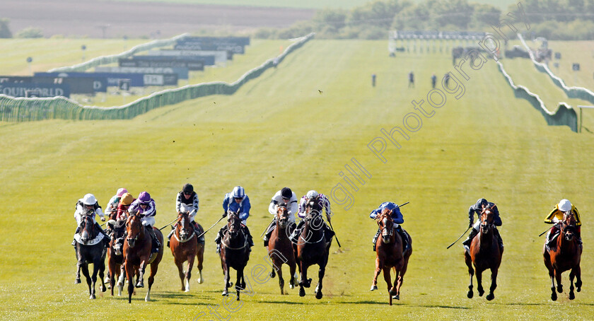 Saxon-Warrior-0004 
 SAXON WARRIOR (2nd left, Donnacha O'Brien) beats TIP TWO WIN (left) and MASAR (3rd right) in The Qipco 2000 Guineas Newmarket 5 May 2018 - Pic Steven Cargill / Racingfotos.com