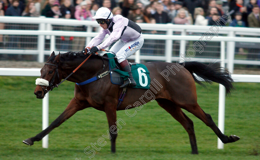 Glory-And-Fortune-0006 
 GLORY AND FORTUNE (Richard Johnson) wins The EBF Stallions & Cheltenham Pony Club Standard Open National Hunt Flat Race
Cheltenham 1 Jan 2019 - Pic Steven Cargill / Racingfotos.com