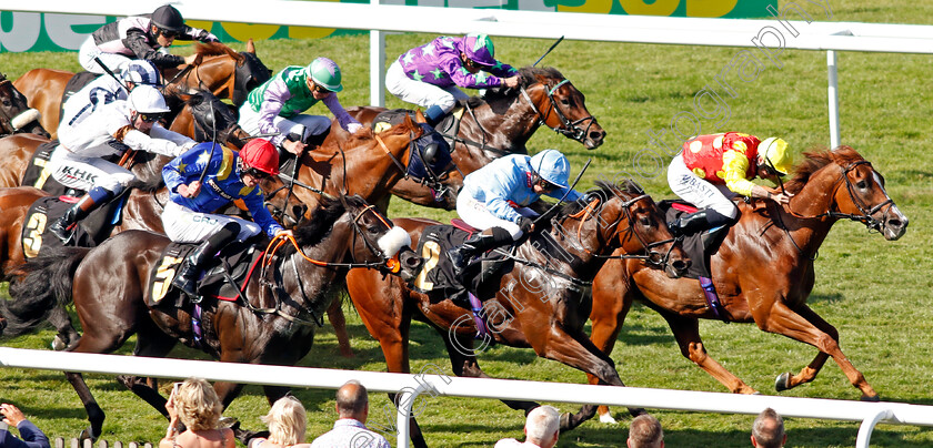 Celsius-0006 
 CELSIUS (Jack Mitchell) beats ANCIENT TIMES (2nd right) and TEES SPIRIT (5) in The Moet & Chandon Handicap
Newmarket 8 Jul 2022 - Pic Steven Cargill / Racingfotos.com