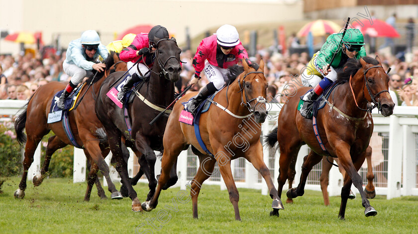 Tis-Marvellous-0002 
 TIS MARVELLOUS (centre, Hollie Doyle) beats GRACIOUS JOHN (right) in The Dubai Duty Free Shergar Cup Dash
Ascot 11 Aug 2018 - Pic Steven Cargill / Racingfotos.com