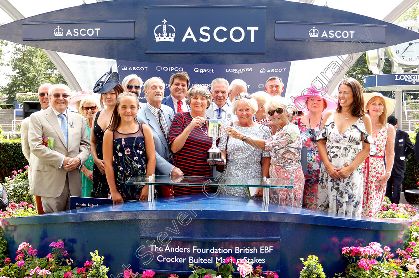 Production-0008 
 Presentation for The Anders Foundation British EBF Crocker Bulteel Maiden Stakes
Ascot 27 Jul 2018 - Pic Steven Cargill / Racingfotos.com