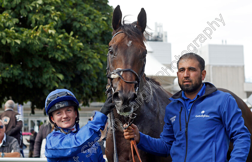 Passion-And-Glory-0006 
 PASSION AND GLORY (Hollie Doyle) winner of The Davies Insurance Services Gala Stakes
Sandown 1 Jul 2022 - Pic Steven Cargill / Racingfotos.com