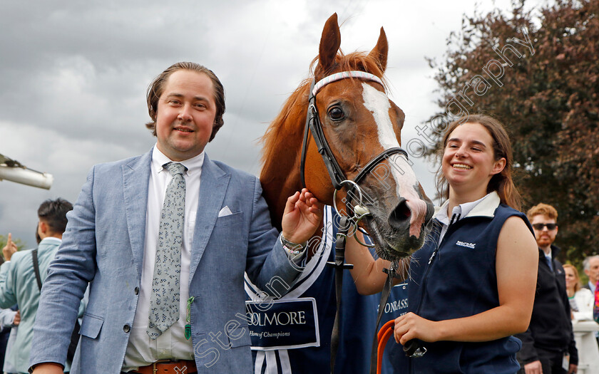 Live-In-The-Dream-0016 
 LIVE IN THE DREAM with Adam West after The Coolmore Nunthorpe Stakes
York 25 Aug 2023 - Pic Steven Cargill / Racingfotos.com