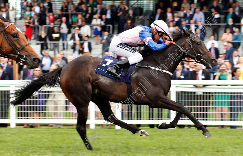 Simply-Breathless-0004 
 SIMPLY BREATHLESS (Jason Watson) wins The Ritz Club EBF Breeders Series Fillies Handicap
Ascot 8 Sep 2018 - Pic Steven Cargill / Racingfotos.com