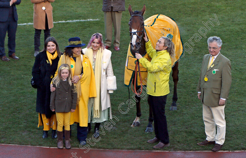 Corach-Rambler-0008 
 CORACH RAMBLER (Derek Fox) after The Tiggys Trust Novices Limited Handicap Chase
Cheltenham 10 Dec 2021 - Pic Steven Cargill / Racingfotos.com