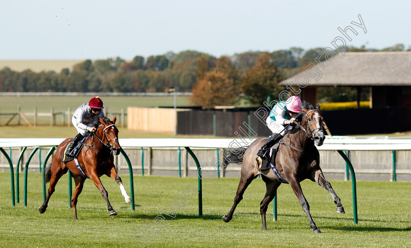 Monsoon-Moon-0007 
 MONSOON MOON (Ryan Moore) wins The Close Brothers Motor Finance EBF Stallions Fillies Novice Stakes
Newmarket 19 Sep 2020 - Pic Steven Cargill / Racingfotos.com