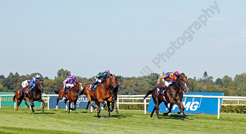 Auguste-Rodin-0008 
 AUGUSTE RODIN (Ryan Moore) beats NASHWA (left) in The Royal Bahrain Irish Champion Stakes
Leopardstown 9 Sep 2023 - Pic Steven Cargill / Racingfotos.com