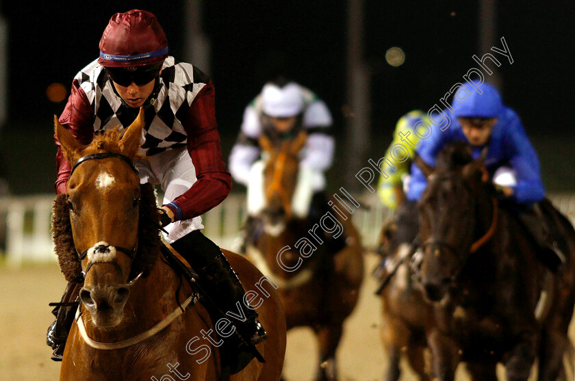 Cry-Wolf-0007 
 CRY WOLF (Rossa Ryan) wins The Redrow And Ehaat Handicap
Chelmsford 6 Sep 2018 - Pic Steven Cargill / Racingfotos.com