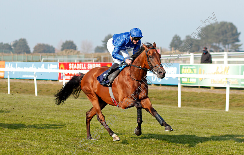 Royal-Fleet-0002 
 ROYAL FLEET (James Doyle) wins The Quinnbet 2nd To the Favourite Special Novice Stakes
Yarmouth 20 Apr 2021 - Pic Steven Cargill / Racingfotos.com