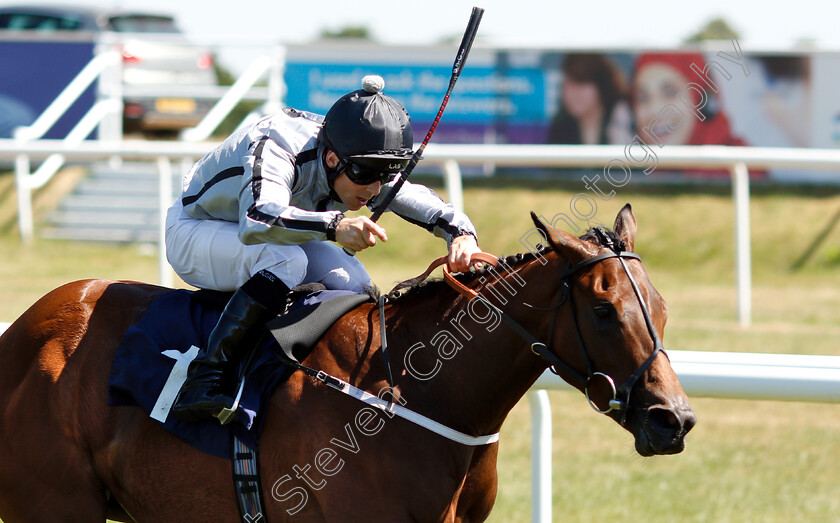 Comedy-0005 
 COMEDY (Ben Curtis) wins The Pepsi Max EBF Fillies Novice Stakes
Doncaster 29 Jun 2018 - Pic Steven Cargill / Racingfotos.com