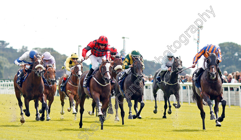 Valdermoro-0001 
 VALDERMORO (left, Tony Hamilton) beats HARPOCRATES (right) in The Tattersalls Acomb Stakes
York 21 Aug 2019 - Pic Steven Cargill / Racingfotos.com