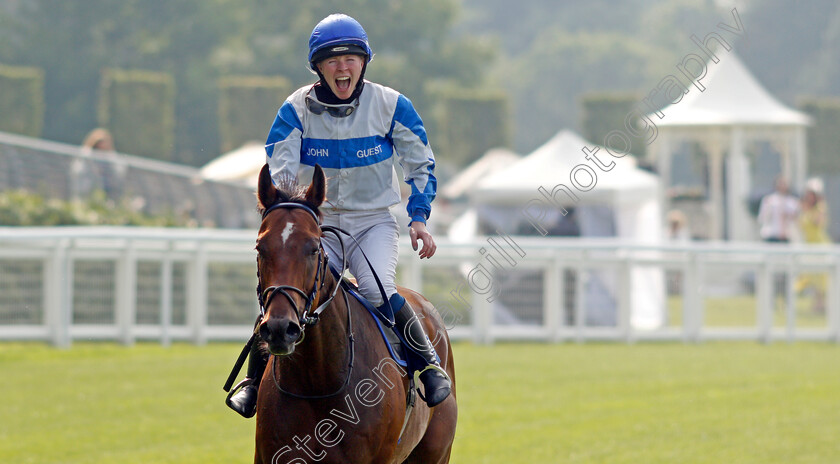 Spirited-Guest-0007 
 SPIRITED GUEST (Rosie Margarson) after The Longines Handicap
Ascot 24 Jul 2021 - Pic Steven Cargill / Racingfotos.com