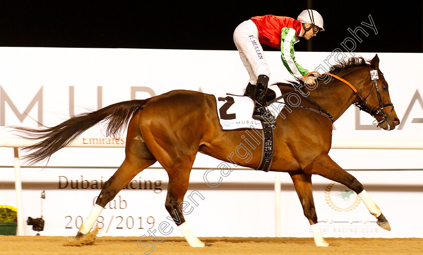 North-America-0010 
 NORTH AMERICA (Richard Mullen) wins The Al Maktoum Challenge (Round 1)
Meydan 10 Jan 2019 - Pic Steven Cargill / Racingfotos.com