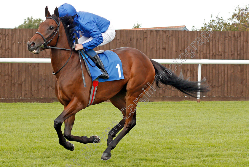 Amber-Island-0002 
 AMBER ISLAND (William Buick) winner of The Dale Hall & Hickman Associates EBF Fillies Novice Stakes
Leicester 10 Sep 2019 - Pic Steven Cargill / Racingfotos.com