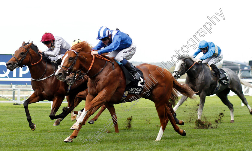 Tabdeed-0003 
 TABDEED (Jim Crowley) beats ALJADY (left) in The Original Harrogate Water Handicap
Ascot 5 Oct 2018 - Pic Steven Cargill / Racingfotos.com