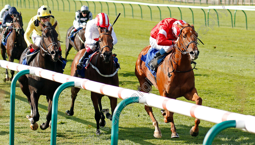 Daahyeh-0004 
 DAAHYEH (William Buick) wins The Shadwell Rockfel Stakes
Newmarket 27 Sep 2019 - Pic Steven Cargill / Racingfotos.com