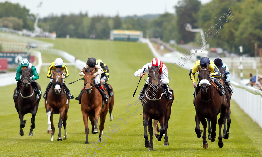 Dream-Shot-0002 
 DREAM SHOT (2nd right, Jamie Spencer) beats SPANISH ANGEL (right) in The Thames Materials Muck Away EBF Novice Auction Stakes
Goodwood 24 May 2019 - Pic Steven Cargill / Racingfotos.com