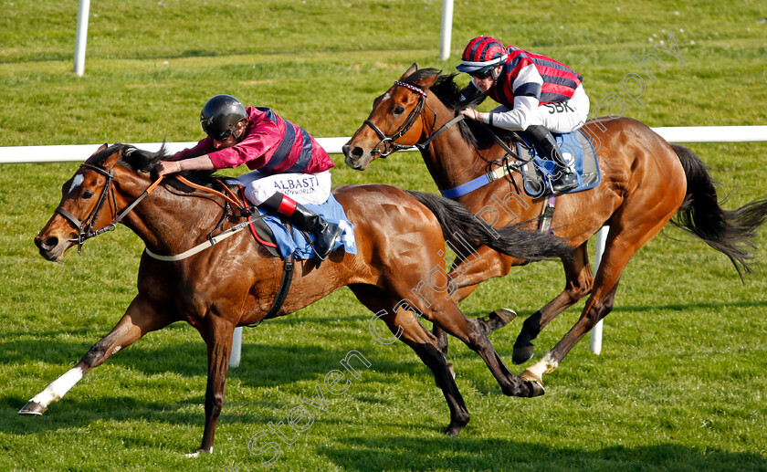 Flower-Of-Thunder-0004 
 FLOWER OF THUNDER (Adam Kirby) wins The Qualvis Print & Packaging's 40th Anniversary Handicap
Leicester 23 Apr 2022 - Pic Steven Cargill / Racingfotos.com