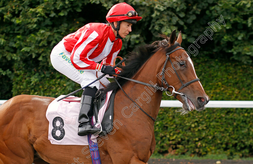 Leyhaimur-0006 
 LEYHAIMUR (Hayley Turner) winner of The Unibet Nursery
Kempton 7 Aug 2024 - Pic Steven Cargill / Racingfotos.com