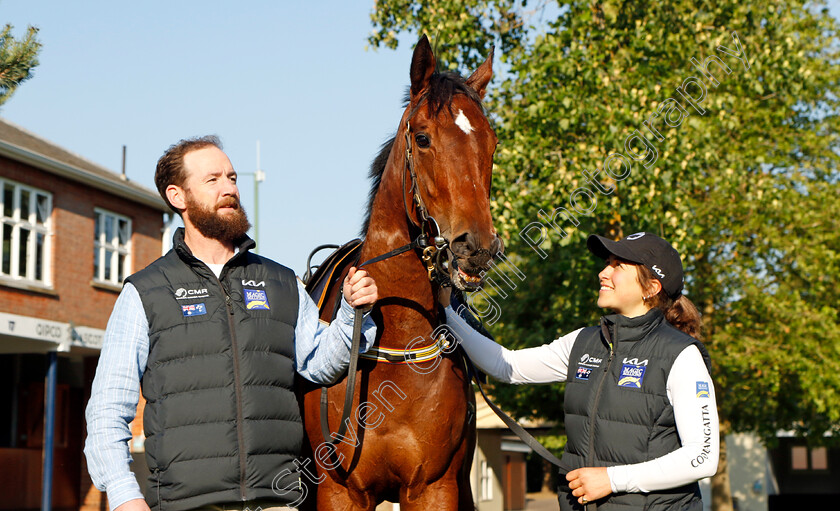 Coolangatta-0016 
 COOLANGATTA with Ciaron Maher, preparing for Royal Ascot
Ascot 14 Jun 2023 - Pic Steven Cargill / Racingfotos.com