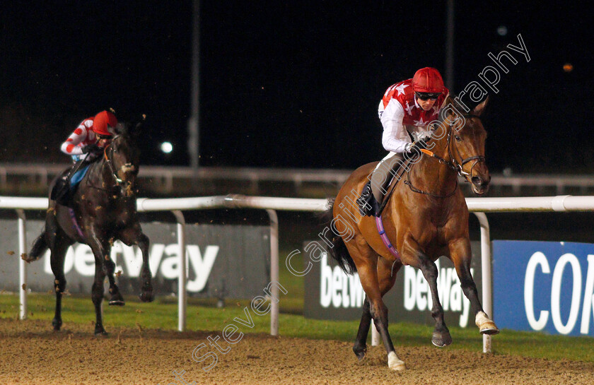 Zain-Sarinda-0005 
 ZAIN SARINDA (Jack Mitchell) wins The Watch Racing Free Online At Coral Novice Stakes
Wolverhampton 11 Mar 2022 - Pic Steven Cargill / Racingfotos.com