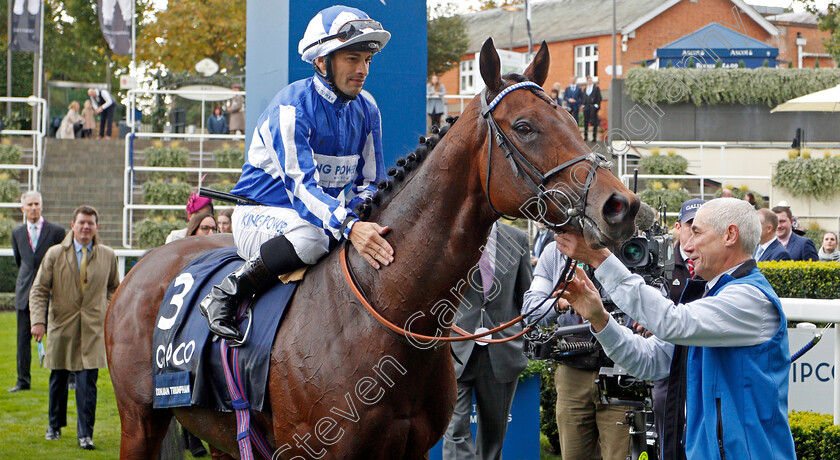 Donjuan-Triumphant-0013 
 DONJUAN TRIUMPHANT (Silvestre De Sousa) after The Qipco British Champions Sprint Stakes
Ascot 19 Act 2019 - Pic Steven Cargill / Racingfotos.com