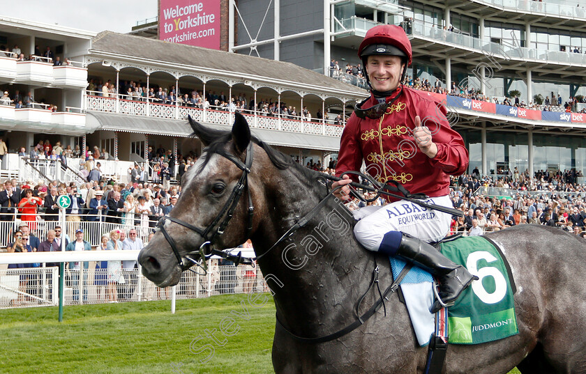 Roaring-Lion-0010 
 ROARING LION (Oisin Murphy) after The Juddmonte International Stakes
York 22 Aug 2018 - Pic Steven Cargill / Racingfotos.com